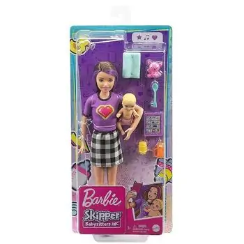Barbie Skipper Babysitters GRP11 ბარბის სათამაშო თოჯინა, 5 image