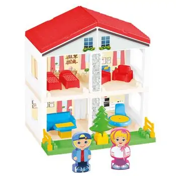 Dede  house 2 floors (40 PCS.) სათამაშო კონსტრუქტორი 03234, 4 image