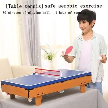 4 In 1 Game Table - სამაგიდო თამაშების ნაკრები, 5 image