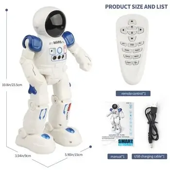Intelligent Robot  - სათამაშო რობოტი დისტანციური და სენსორული მართვით, 7 image