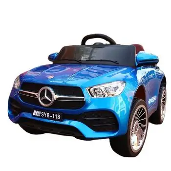 Mercedes-Benz G118 Blue - ელექტრო მანქანა კაუჩუკის საბურავებით და ტყავის სავარძლით, 3 image