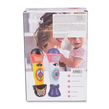 Moni Toys Music microphone K999-118B - სათამაშო მიკროფონი, 3 image