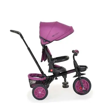 Byox Tricycle Explore Purple სასეირნო ველო-ეტლი, 4 image