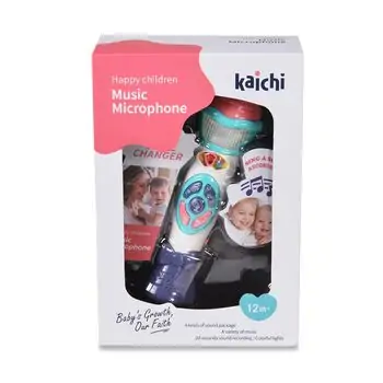 Moni Toys Music microphone K999-118B - სათამაშო მიკროფონი