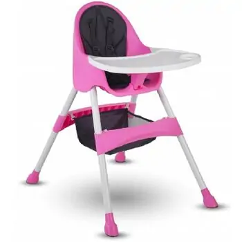 Baby Hope Royal Feeding Chair Pink საკვები სკამ-მაგიდა, 3 image