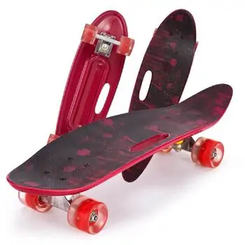 Penny Board Purple Tulip With LED Wheels პენიბორდი