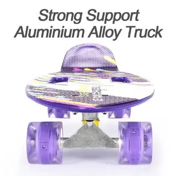 Penny Board Exercise World With LED Wheels პენიბორდი, 4 image