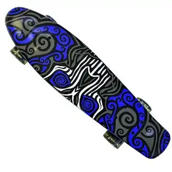 Penny Board Abstraction With LED Wheels პენიბორდი, 2 image