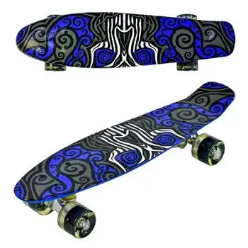 Penny Board Abstraction With LED Wheels პენიბორდი