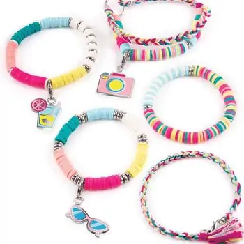 Make It Real SUMMER VIBES HEISHI BEAD BRACELETS 1317MR აქსესუარების გასაკეთებელი ნაკრები, 4 image