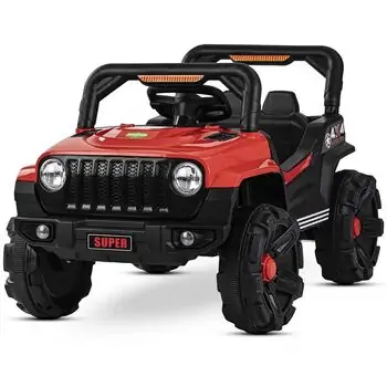 Super 4x4 Jeep Red - ელექტრო მანქანა, 5 image