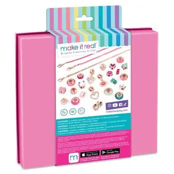Make It Real HALO CHARMS BRACELETS THINK PINK 1722MR აქსესუარების გასაკეთებელი ნაკრები, 2 image