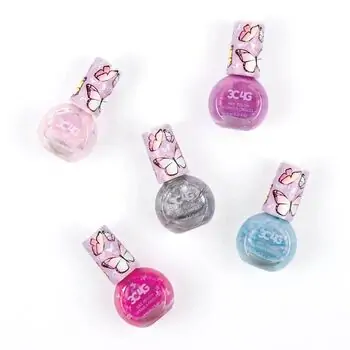 Make It Real 5PK BUTTERFLY NAIL POLISH SET  საბავშვო ფრჩხილის ლაქის კომპლექტი, 4 image