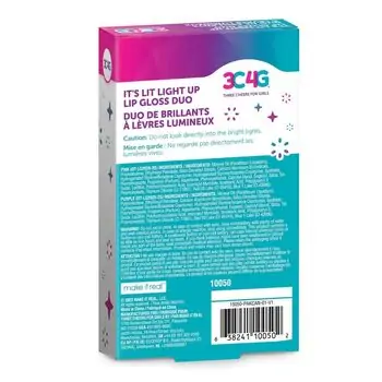 Make It Real IT’S LIT! GRAFFITI 2PK LIGHT UP LIP GLOSS საბავშვო კოსმეტიკის ნაკრები, 2 image