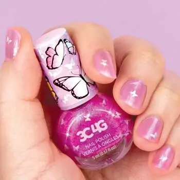 Make It Real 5PK BUTTERFLY NAIL POLISH SET  საბავშვო ფრჩხილის ლაქის კომპლექტი, 6 image