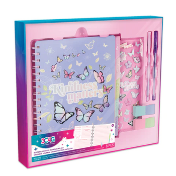 Make It Real 3C4G Butterfly Deluxe Journaling Set 12027MR ბლოკნოტი