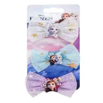 Disney Frozen Clip Butterfly Buckle Cool საბავშვო თმის სამაგრი