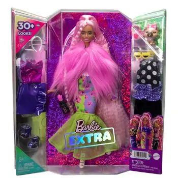 Barbie Extra Doll and Accessories HGR60 - ბარბის თოჯინა აქსესუარებით