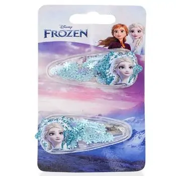 Disney Frozen Fence Clutch Buckle Washed Circle საბავშვო თმის სამაგრი