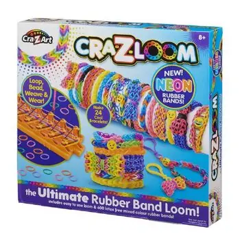 Cra-Z-Art The Ultimate Rubber Band Loom დასაწნავი რეზინები, 7 image
