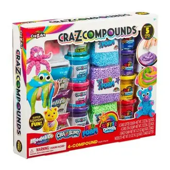 Cra Z Art Cra-Z-Compounds Set სათამაშო ტყლარწის ნაკრები, 6 image