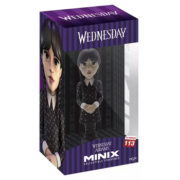Wednesday Addams Minix Collectible Figure - სათამაშო თოჯინა
