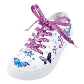 Make It Real Sticker Chic: Butterfly Bling - ფეხსაცმლის აქსესუარების ნაკრები, 4 image