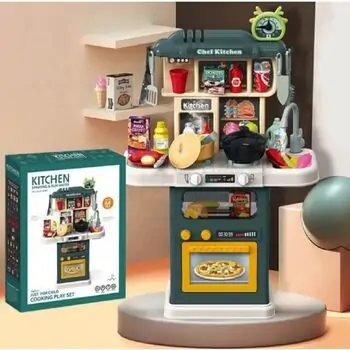Modern Kitchen Set 922-120 ფუნქციური საბავშვო სამზარეულო, 10 image