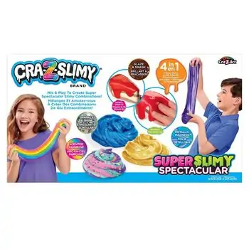 Cra Z Art Super Slimy Spectacular სათამაშო ტყლარწის ნაკრები, 7 image