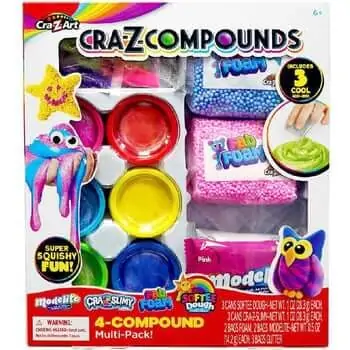 Cra Z Art Cra-Z-Compounds Small Pack სათამაშო ტყლარწის ნაკრები, 2 image