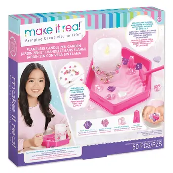 Make It Real Flameless Candle Zen Garden - სათამაშო ელექტრო სანთელი