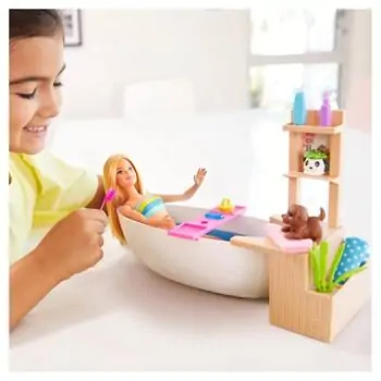 Barbie Fizzy Bath Doll ბარბის თოჯინა აქსესუარებით, 3 image