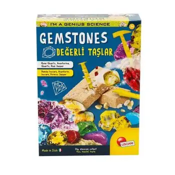 Discover Amazing Gemstones Science Set აღმოაჩინეთ ძვირფასი ქვები