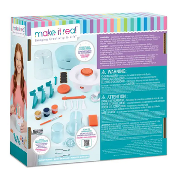 Make It Real Mini Pottery Wheel - სათამაშო თიხის ნაკრები, 2 image