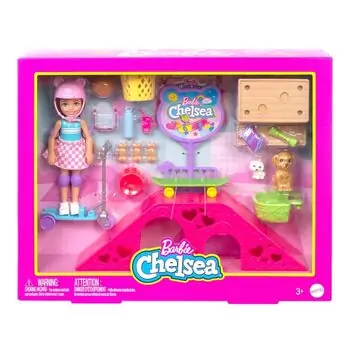 Barbie Chelsea Doll And Accessories ბარბი ჩელსის თოჯინა აქსესუარებით