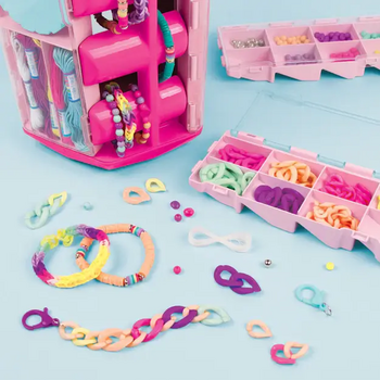 Make It Real 5 in 1 Activity Tower - (Carousel) - აქსესუარების გასაკეთებელი ნაკრები, 5 image