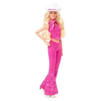 Barbie Movie Pink Cowboy Dress Up Doll - ბარბის საკოლექციო თოჯინა, 2 image