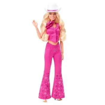 Barbie Movie Pink Cowboy Dress Up Doll - ბარბის საკოლექციო თოჯინა, 4 image