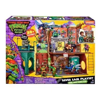 Teenage Mutant Ninja Sever Lair Play Set ნინძას სათამაშო კომპლექტი
