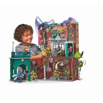 Teenage Mutant Ninja Sever Lair Play Set ნინძას სათამაშო კომპლექტი, 15 image