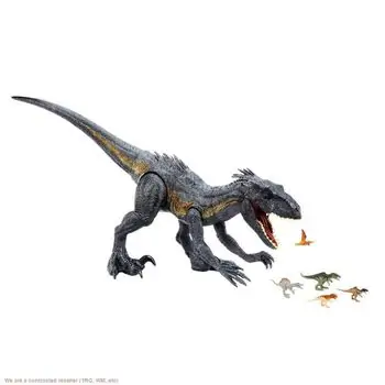 Mattel Jurassic World Super Colossal Indoraptor დინოზავრის ფიგურა, 5 image