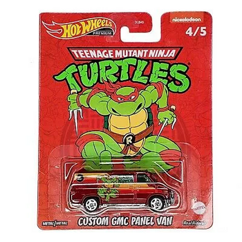 Hot Wheels Pop Culture N Case Ninja Turtle HCN90 - ჰოთ ვილსის მანქანა