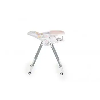 Cangaroo High Chair Bueno Pink - საკვები სკამ-მაგიდა, 7 image