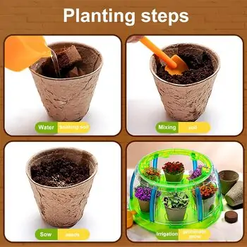 Plant Grow Sun Room - სათამაშო მინი სათბური, 6 image