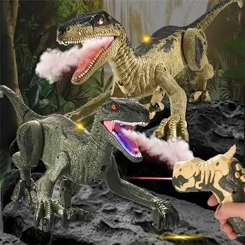 Dinosaur Velociraptor  - სათამაშო დინოზავრი დისტანციური მართვით, 3 image