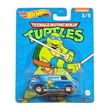 Hot Wheels Pop Culture N Case Ninja Turtle HCN89 - ჰოთ ვილსის მანქანა