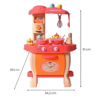 Mini Kitchen Set - ფუნქციური საბავშვო სამზარეულო, 11 image