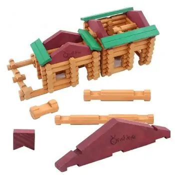 Wooden Educational Farm House - ხის განსავითარებელი სათამაშო სახლი, 4 image