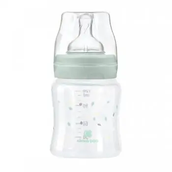 KikkaBoo PP feeding bottle Jungle King Mint ახალშობილის ბოთლი