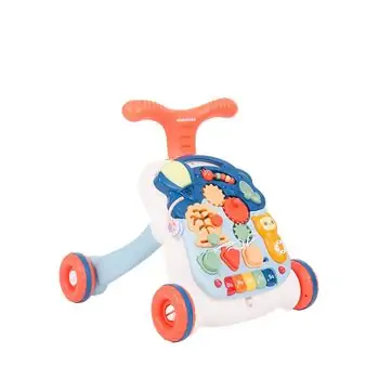 Kikkaboo Walker 3in1 Walk 'N' Learn Blue - საბავშვო ვოლქერი